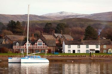 The seaside village of Ravenglass
