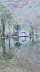 Reflections at Wasdale Boat house