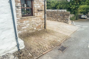 Private parking space alongside the cottage.