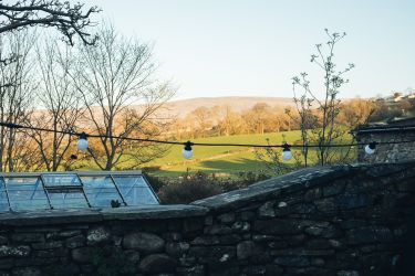 Whernside view from the outside space at the rear.
