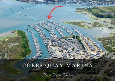 Cobbs Quay Marina, where the Private Yacht is moored.