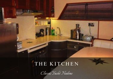 The Kitchen is fully equipped with tea, coffee and cooking facilites