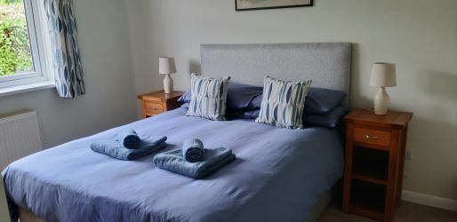 Main bedroom king size bed