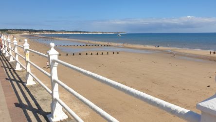 Sandy beach at Bridlington