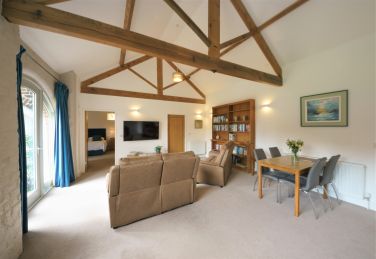 Spacious open plan living