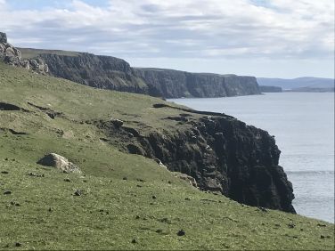 On the way to Waternish Point