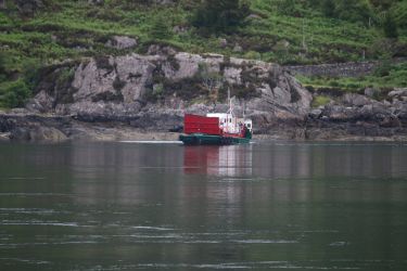 A delightful old fashioned way to access the Isle of Skye - the Glenelg Ferry