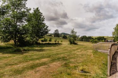 View from outdoor living
