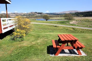 Picnic bench - ideal for having your bbq on