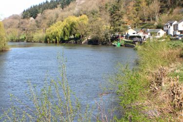 River views from Wye Rapids House Symonds Yat Herefordshire  www.bhhl.co.uk