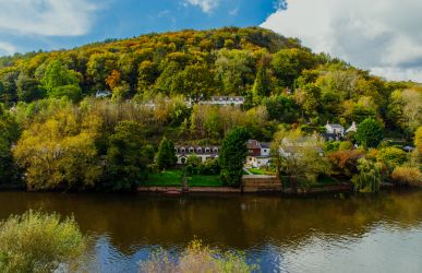 Picturesque Scenery from Wye Raids House Symonds Yat accommodation for large groups www.bhhl.co.uk