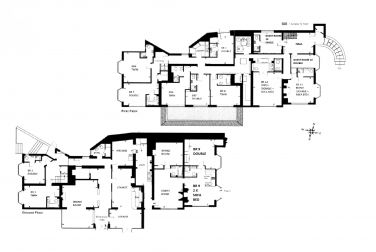 Floor plan  13 bedrooms (12 ensuite) sleeps 30  ground floor accommodation for the less mobile