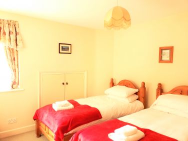 Twin bedroom on ground floor