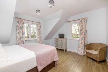 Bedrooms at The Capercaillie airhouse