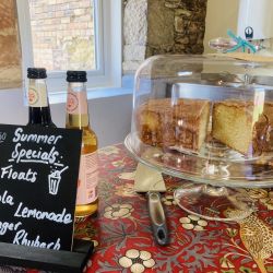 Pop up coffee shop at airhouses