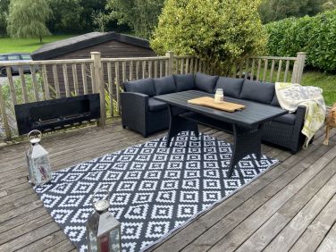 Outdoor decking area