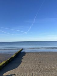 The beach at Charmouth