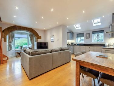 Open plan living area