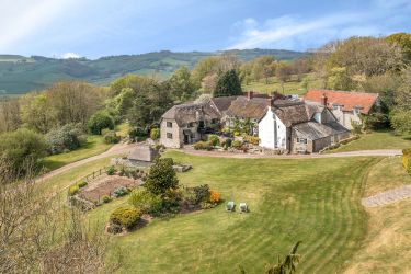 Delightful setting for Lea Hill and its cottages
