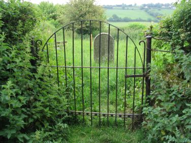Pass the Quaker burial ground on your way. The Quaker family at Lea Hill gave the land.