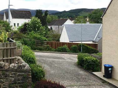 View South from Apartment Front Door