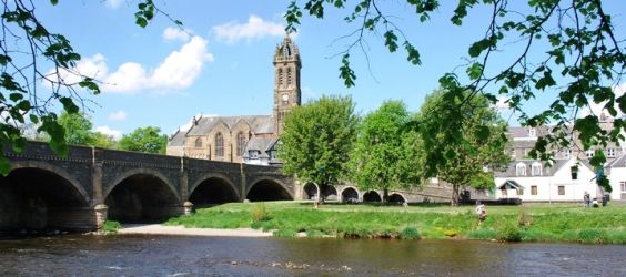 Tweed Bridge from Tweed Green