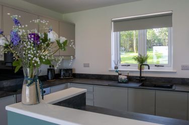 Kitchen with a view.