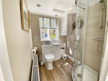 Downstairs shower room off kitchen