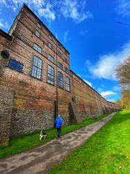 The Maws is a 5 min walk, lovely courtyard filled with artisans and a cafe for breakfast or lunch