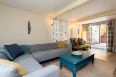 Direct access from the lounge to the garden