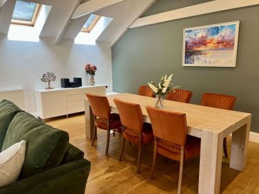 Spacious dining area