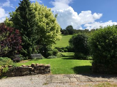 The cottage's garden