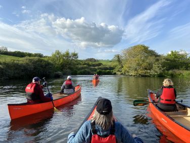Canoeing on the Avon River