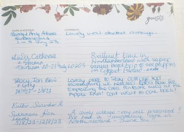 Guest reviews May & June 2023