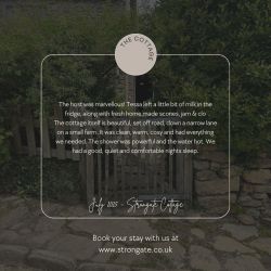 Strongate Cottage Rural Retreat