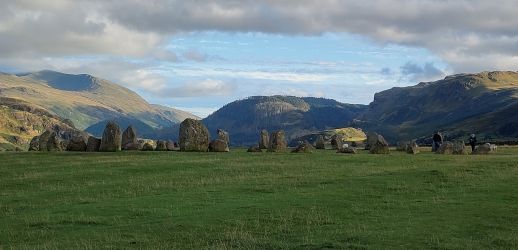 Castle Ring stone circle just outside Keswick