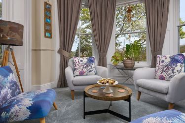 Afternoon tea in the bar/lounge/games room