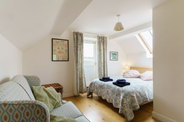 Knob End upstairs bedroom