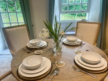Formal Fine Dining in the Lounge