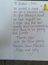 Happy guests