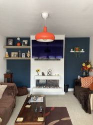 Lounge with LCDTV and Soundbar plus Netflix & Prime