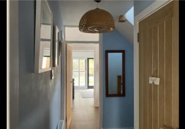 Stunning Hall leading through to Utility room and Kitchen