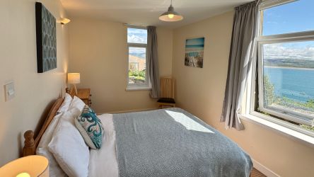 SOUTHWARD - Aberdovey Hillside Village - bedroom 1 double with south facing sea views