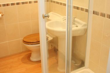 Upstairs shower room