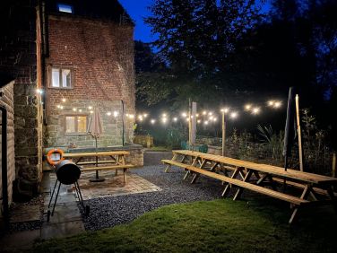 Outdoor seating area