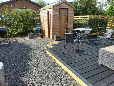 Enclosed back garden