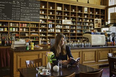 Charming cafes in Dolgellau. Copyright Visit Wales