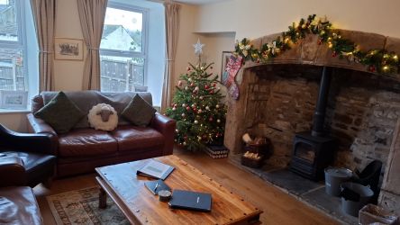 We dress the cottage for Christmas, Easter, Halloween and your special occasions (by arrangement)