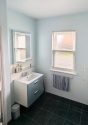 Downstairs shower room