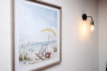 Beautiful accessories and tastefully decorated